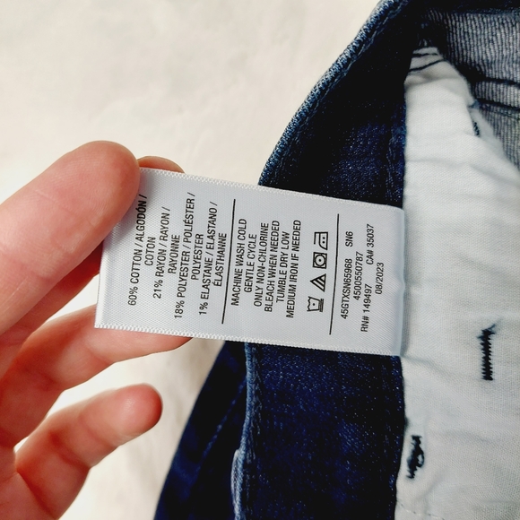 New Joe's Jeans Dark Wash Mid Waist Skinny Ankle Jeans  P2084 - Picture 9 of 10